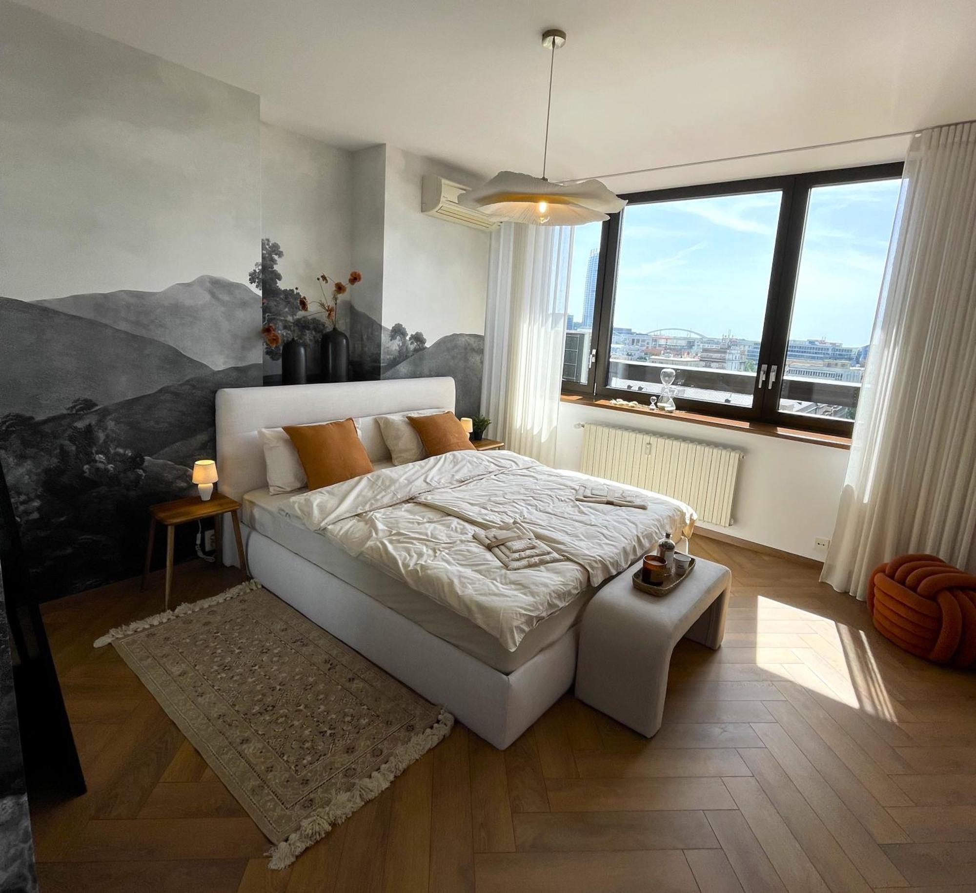 Panorama View Design Apt In Old Town - Free Parking Bratislava Bagian luar foto
